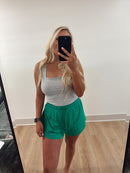 Green Athletic Shorts