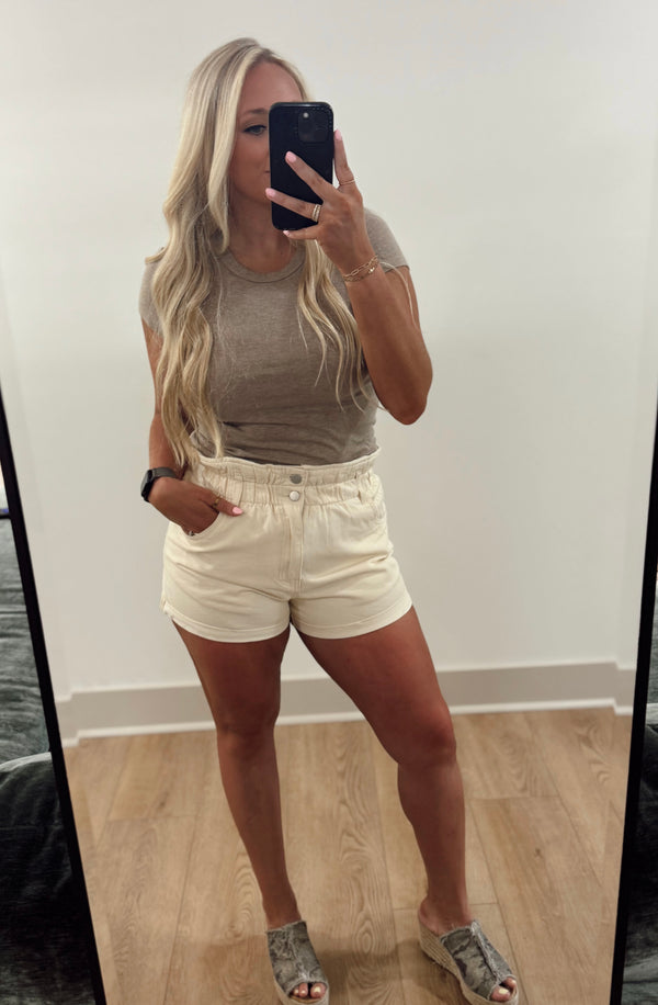 Ivory Shorts