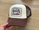 Brown Howdy Darlin Trucker Hat