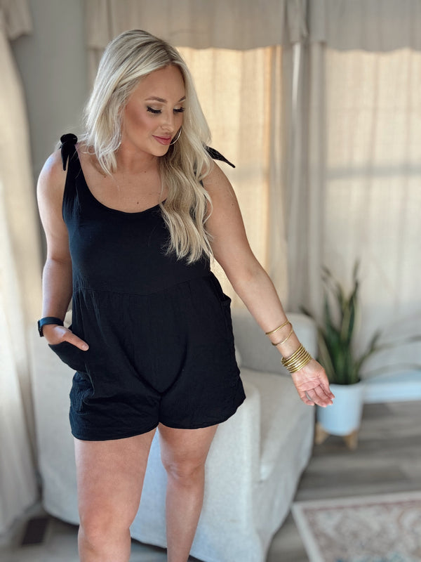 Black Tie Romper